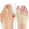 1pair Big Toe Bunion Splint Straightener Corrector