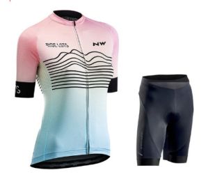 New NW Short Sleeve Cycling Suit Bicycle (Option: 3style-2XL)