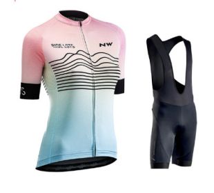 New NW Short Sleeve Cycling Suit Bicycle (Option: 1style-XL)