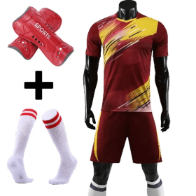 Children's Football Uniform Suit Sports Training Uniform (Option: Suit3-26)
