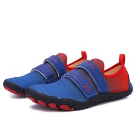 Fitness Yoga Outdoor Large Size Hiking Shoes (Option: A05 Sapphire blue-41)