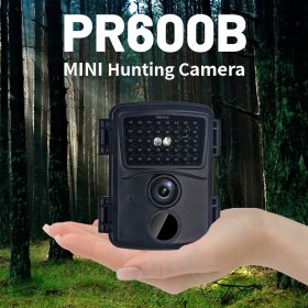 1080 HD Mini Outdoor Hunting Camera With Night Mode For Wildlife Tracking And Home Security (Color: Black)