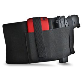 Tactical Belly Band Holster Concealed Carry Hand Gun Hunting Pistol Waist Belt Holster (default: default)