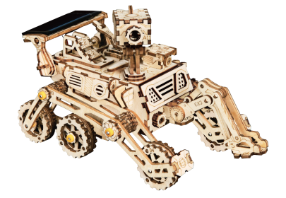 Robotime 4 Kind Moveable 3D Wooden Space Hunting Solar Energy Toy Assembly Gift for Children Teens Adult LS (SKU: LS402)