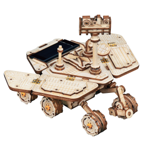 Robotime 4 Kind Moveable 3D Wooden Space Hunting Solar Energy Toy Assembly Gift for Children Teens Adult LS (SKU: LS503)