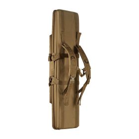 Portable Handle & Shoulder Strap Tactical Range Bag (Color: Brown)