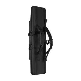 Portable Handle & Shoulder Strap Tactical Range Bag (Color: Black)