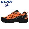 BONA 2022 New Designers Popular Sneakers Hiking Shoes Men Outdoor Trekking Shoes Man Tourism Camping Sports Hunting Shoes Trendy
