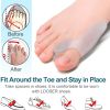 2pcs Soft Big Toe Corrector; Bunion Protector For Men And Women