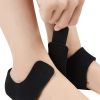 1pair Heel Brace With Hook And Loop Fastener; Breathable Heel Cushions; Heel Cups With Gel Pads For Women Men