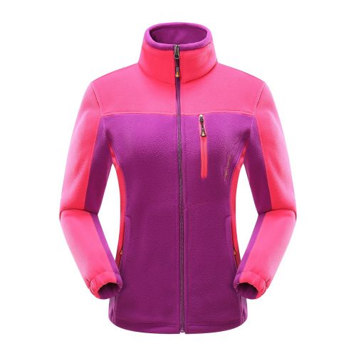 Cross-border Sources Of New Polar Fleece Warm Fleece Couple Cardigan Contrast